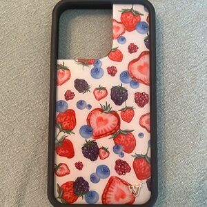Wildflower iPhone 13 Pro Fruit Tart case
